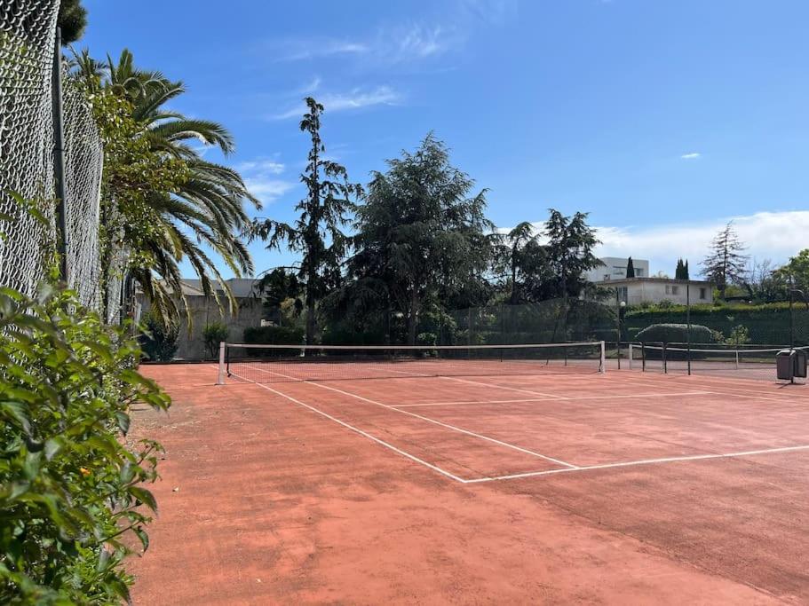 Appartement 4 Personnes Antibes Mer, Piscine, Parking, Tennis, Wifi ภายนอก รูปภาพ