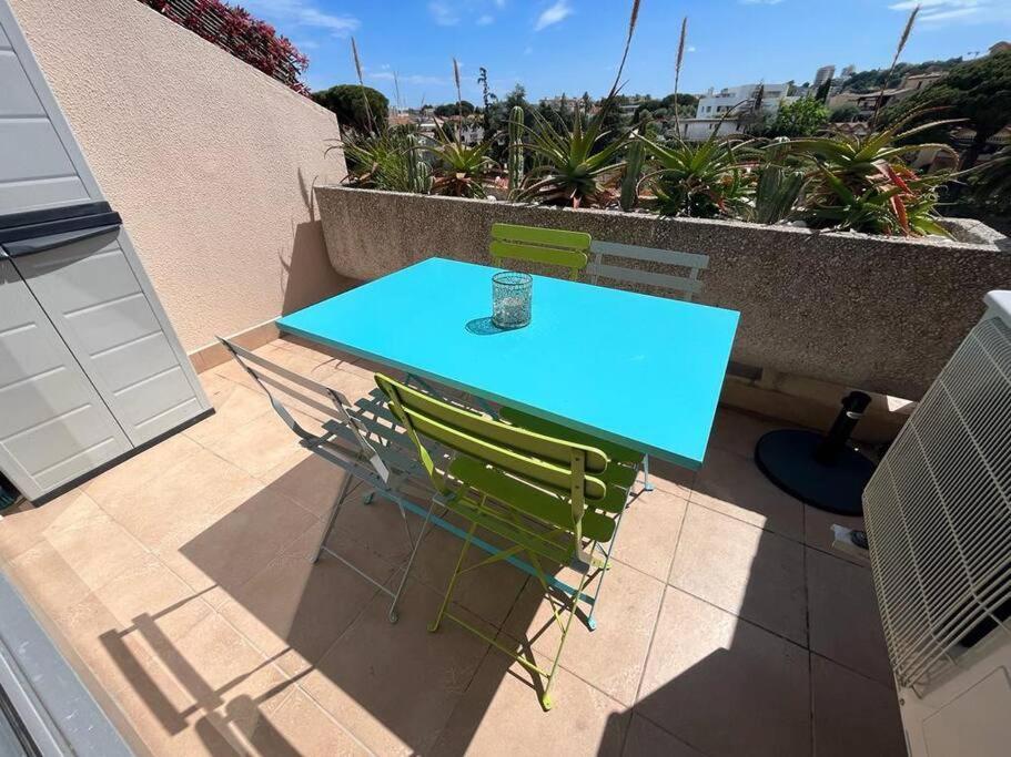 Appartement 4 Personnes Antibes Mer, Piscine, Parking, Tennis, Wifi ภายนอก รูปภาพ